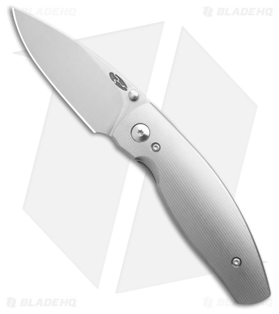 TRM Knives Neutron 2 Liner Lock Knife Pinstripe Ti (3" SW)