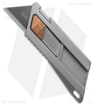 Titaner Retractable Mini Titanium EDC Utility Knife - Stonewash