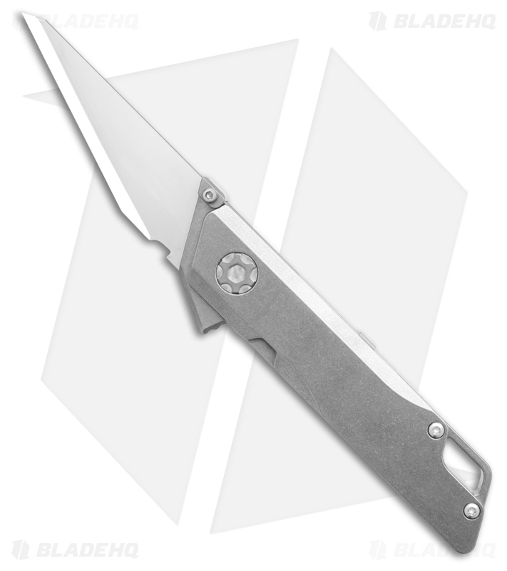 Titaner Titanium Raven 1.0 Utility Folding Knife - Tumble Polished 