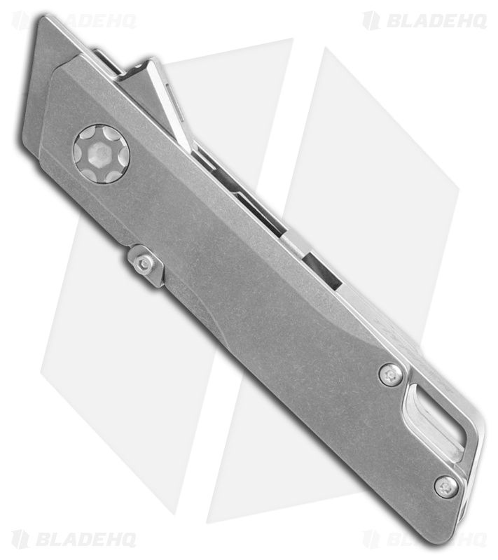 Titaner Titanium Raven 1.0 Utility Folding Knife - Tumble Polished 