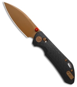 Trivisa Knives Otter Crossbar Lock Knife Black CF G10 (2.99" Rose Gold)