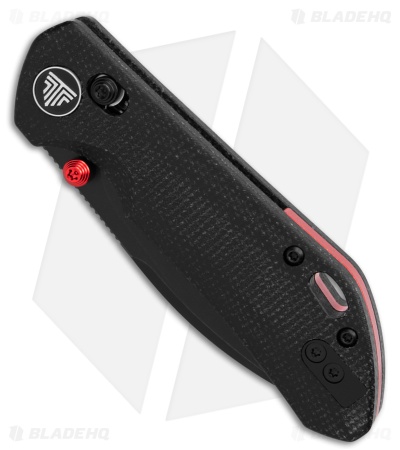 Trivisa Knives Otter Crossbar Lock Knife Black Micarta (2.99" Black SW)