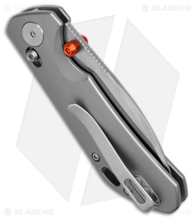 Trivisa Knives Otter Crossbar Lock Knife Gray Titanium (2.99" Satin)