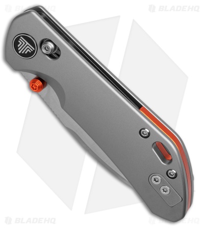 Trivisa Knives Otter Crossbar Lock Knife Gray Titanium (2.99" Satin)