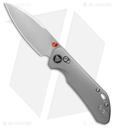 Trivisa Knives Otter Crossbar Lock Knife Gray Titanium (2.99" Satin)