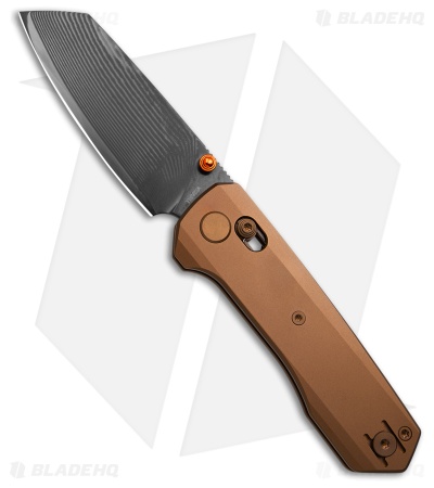 Trivisa Scarab Ultra-RT Crossbar Lock Bronze Titanium (3.00" Damascus)