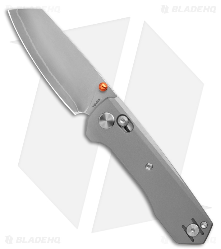 Trivisa Scarab Ultra-S Crossbar Lock Gray Titanium (3.00" Stonewash/Satin)