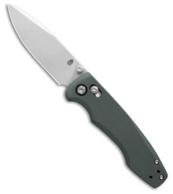 Trueline Overture Crossbar Lock Knife Slate Gray G-10 (3.375" Stonewash)