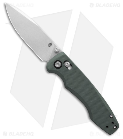 Trueline Overture Crossbar Lock Knife Slate Gray G-10 (3.375" Stonewash)