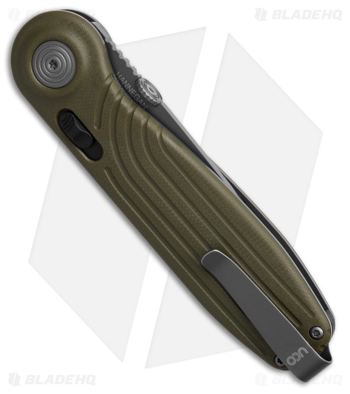 UCO Hannegan Crossbar Lock Knife Forest G-10 TiNi Nitro-V