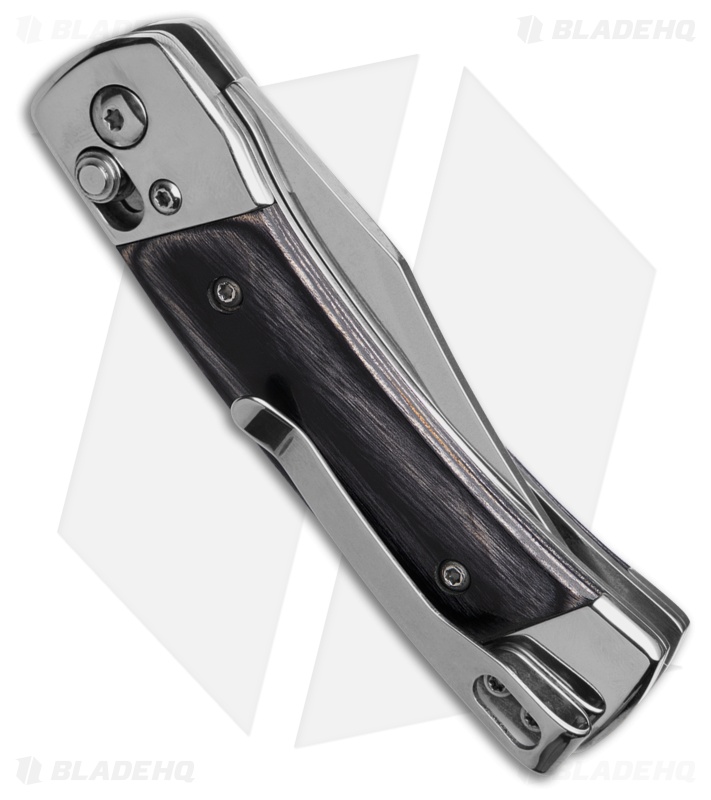 Uncle Henry PLB5 Pivot Lock Clip Point Knife Wood Laminate (2.9" Polish 7Cr)