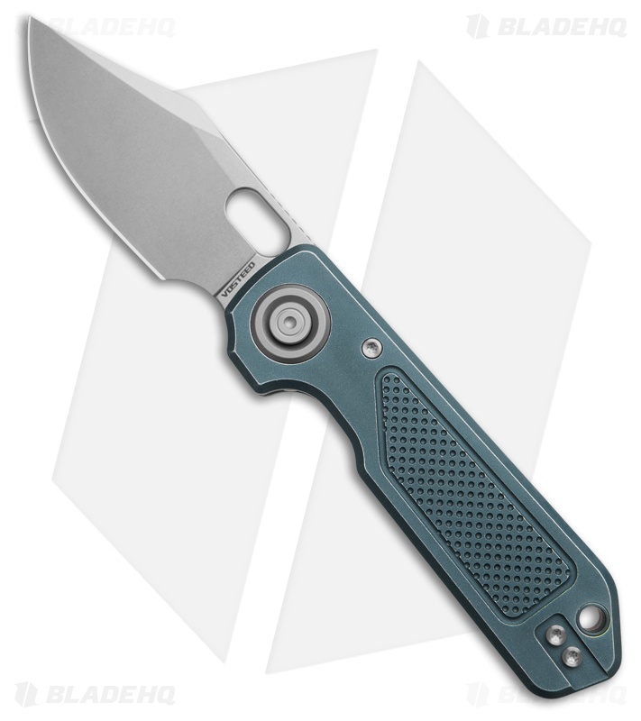 Vosteed Akita Vanchor Lock Knife Blue Al Stonewash
