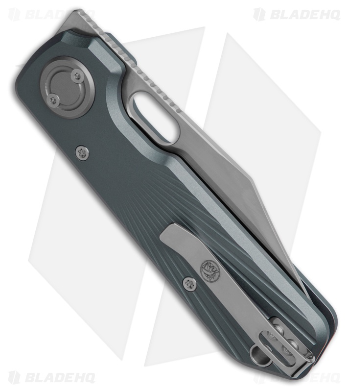 Vosteed Akita Vanchor Lock Knife Gray Aluminum (2.9" Satin)