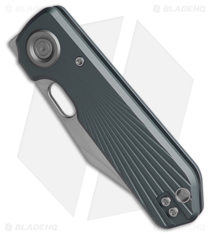 Vosteed Akita Vanchor Lock Knife Gray Aluminum Satin