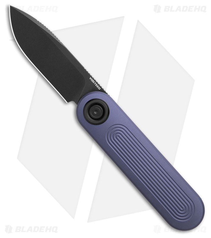 Vosteed Corgi 295 Vanchor Lock Knife Darkslate Aluminum (3" Black SW S35VN)