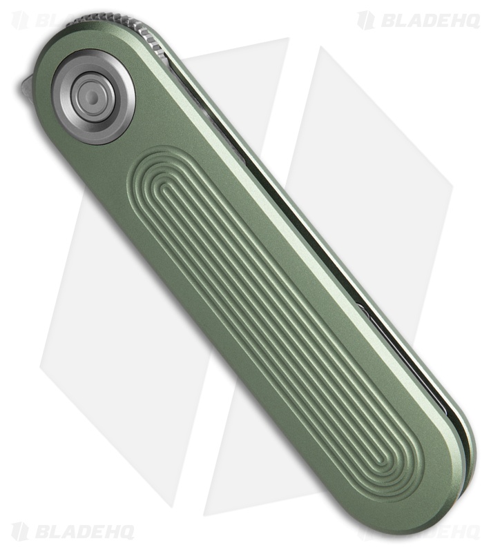 Vosteed Corgi 295 Vanchor Lock Knife Pale Green Aluminum (3" SW S35VN)