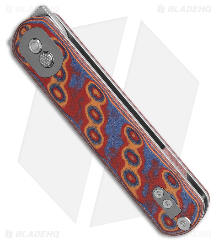 Vosteed Corgi Treklock Knife Copper Raindrop Micarta (3" Satin)