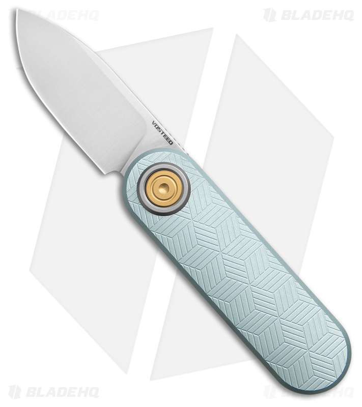 Vosteed Corgi V Knife Macaron Blue Aluminum Satin
