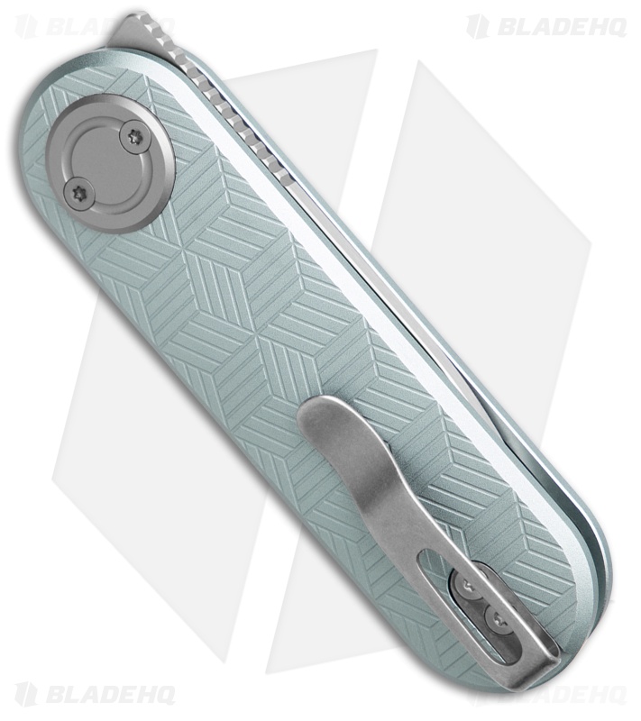 Vosteed Corgi V Vanchor Lock Knife Macaron Blue Aluminum (2.4" Satin 14C28N)