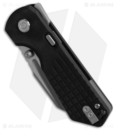 Vosteed Hedgehog Top Liner Lock Knife Black Aluminum (3" Bead Blast)
