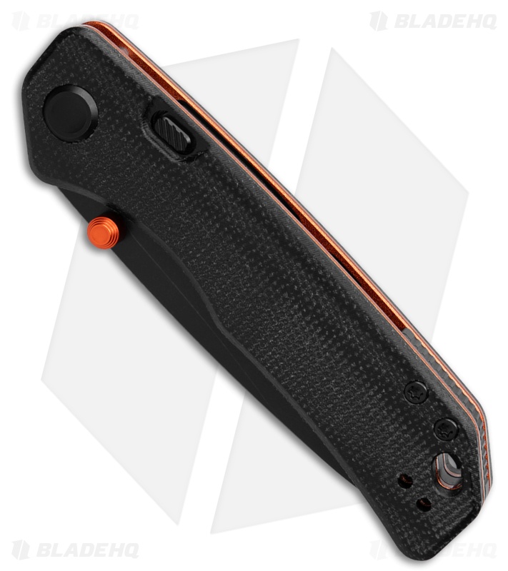 Vosteed Marten 330 Top Liner Lock Knife Black Micarta (3.3" Black SW 14C28N)