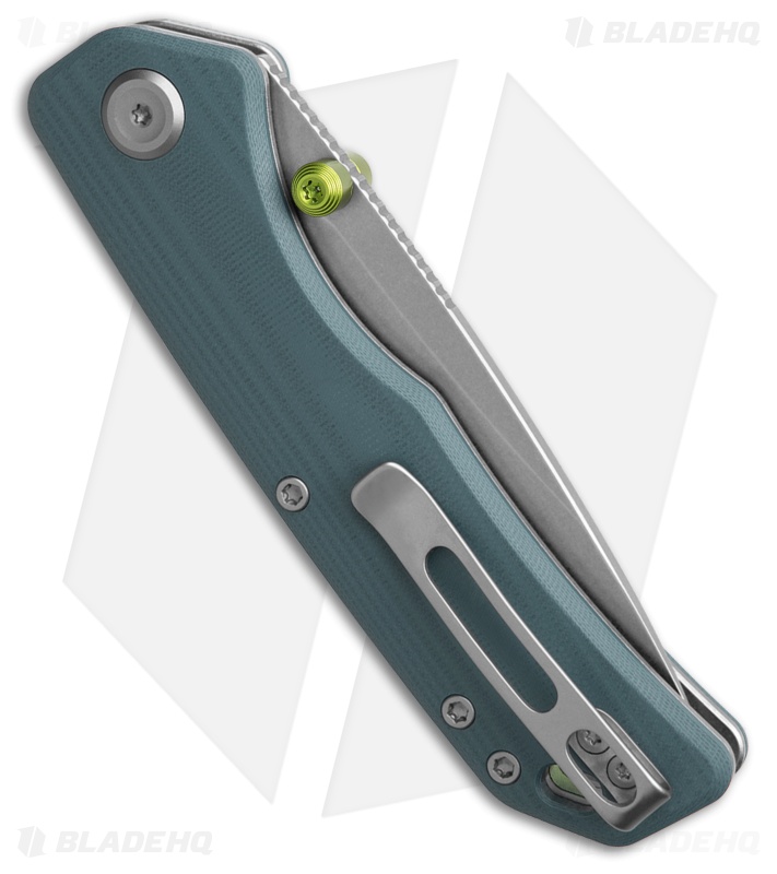 Vosteed Marten 330 Top Liner Lock Knife Blue G-10 (3.3" BB/SW 14C28N)
