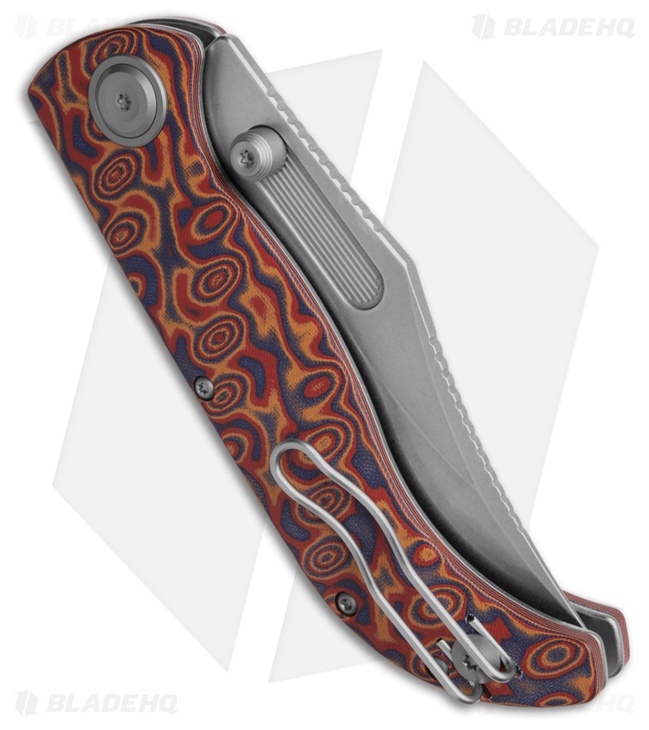 Vosteed Naga Copper Micarta Clip Point SW S35VN