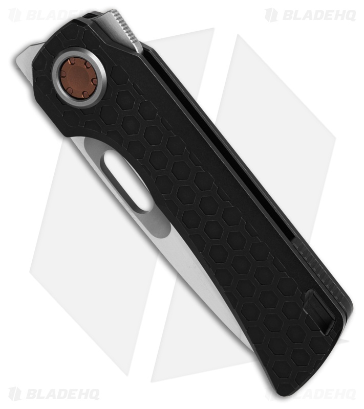 Vosteed Nymble Vanchor Lock Knife Black Titanium (Satin/BB Elmax)
