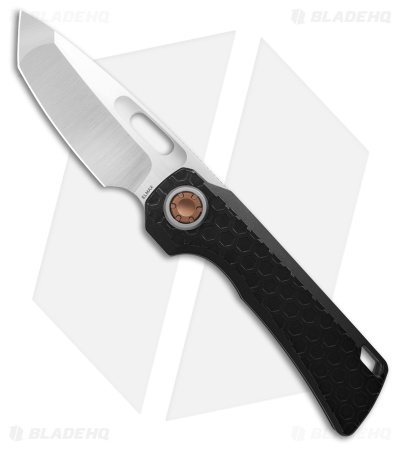 Vosteed Nymble Vanchor Lock Knife Black Titanium (Satin/BB Elmax)