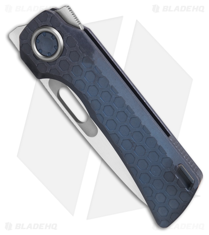 Vosteed Nymble Vanchor Lock Knife Blue Titanium (Satin/BB Elmax)