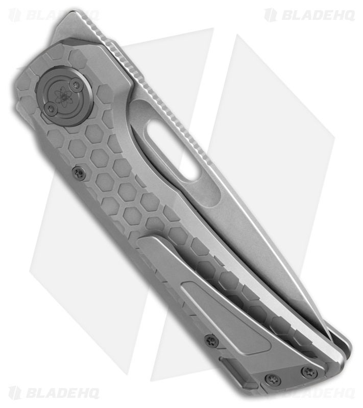 Vosteed Nymble Vanchor Lock Knife Gray Titanium (3.25" Stonewash Elmax)
