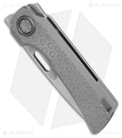Vosteed Nymble Vanchor Lock Knife Gray Titanium (3.25" Stonewash Elmax)