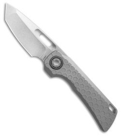 Vosteed Nymble Vanchor Lock Knife Gray Titanium (3.25" Stonewash Elmax)
