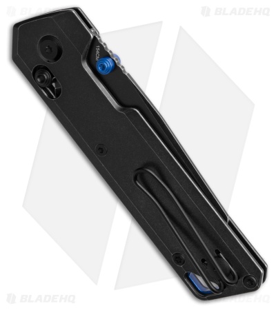 Vosteed Parallel Crossbar Lock Knife Black Titanium (3" Black SW) A3501