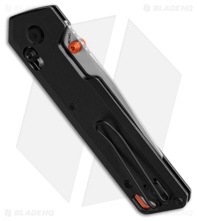 Vosteed Parallel Crossbar Lock Knife Black Titanium (3" Satin) A3502