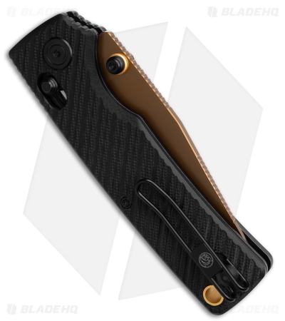 Vosteed Porcupine ModSwap Crossbar Lock Knife Black G-10 (3.13" Copper Dune)