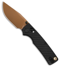 Vosteed Porcupine ModSwap Crossbar Lock Knife Black G-10 (3.13" Copper Dune)