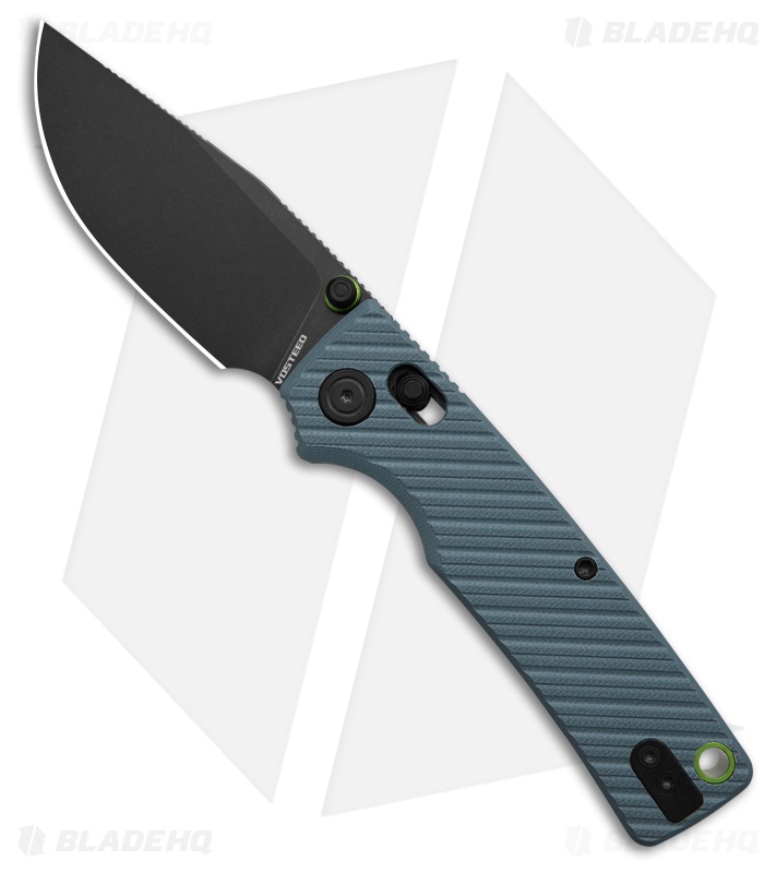 Vosteed Porcupine ModSwap Crossbar Lock Knife Blue G-10 (3" Black SW)
