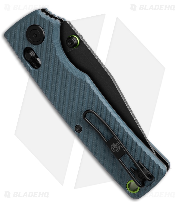 Vosteed Porcupine ModSwap Crossbar Lock Knife Blue G-10 (3" Black SW)