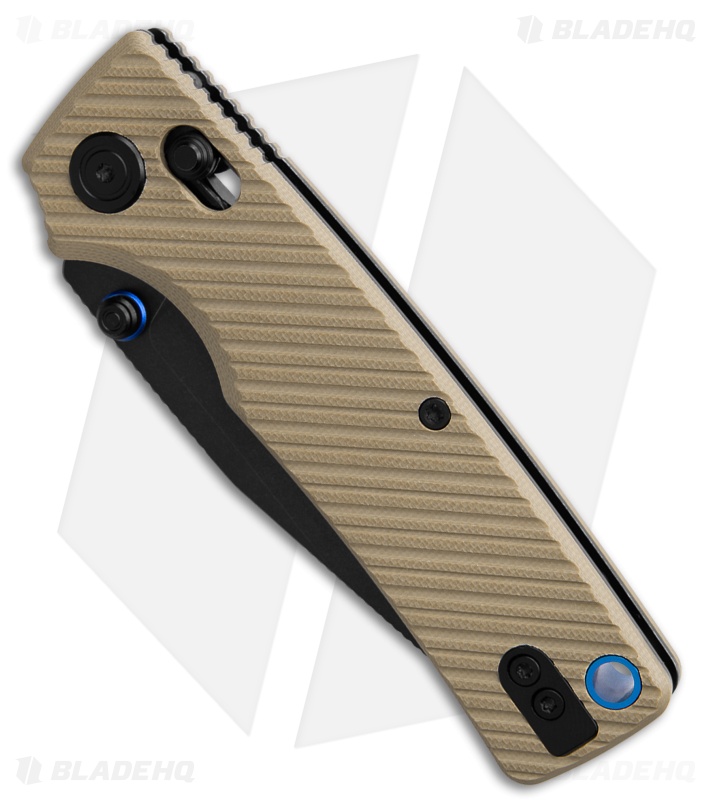 Vosteed Porcupine ModSwap Crossbar Lock Knife Sand G-10 (3" Black SW)