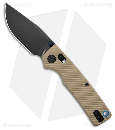Vosteed Porcupine ModSwap Crossbar Lock Knife Sand G-10 (3" Black SW)
