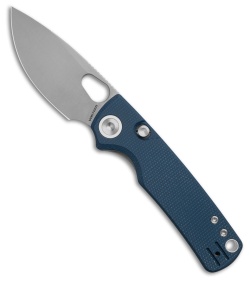 Vosteed Porcupine Top Liner Lock Knife Blue Micarta (3&quot; Satin) | 224950
