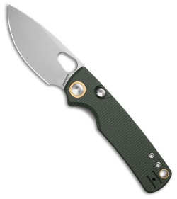 Vosteed Porcupine Top Liner Lock Knife Green Micarta (3&quot; Stonewash) | 224943