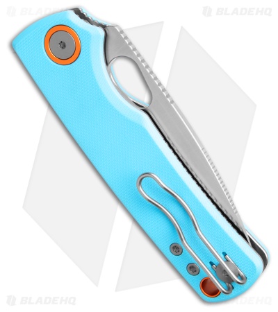 Vosteed Porcupine Top Liner Lock Knife Sky Blue G-10 (3" Satin 14C28N)
