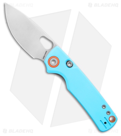 Vosteed Porcupine Top Liner Lock Knife Sky Blue G-10 (3" Satin 14C28N)