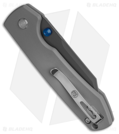 Vosteed Raccoon Bowie Top Liner Lock Knife Gray G-10 (3.25" Destroyer Gray)