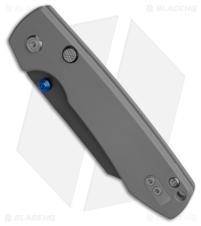 Vosteed Raccoon Bowie Top Liner Lock Knife Gray G-10 (3.25" Destroyer Gray)