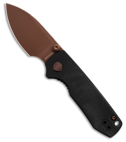 Vosteed Raccoon Cub Liner Lock Knife Black G-10 (2.4" Copper 14C28N)