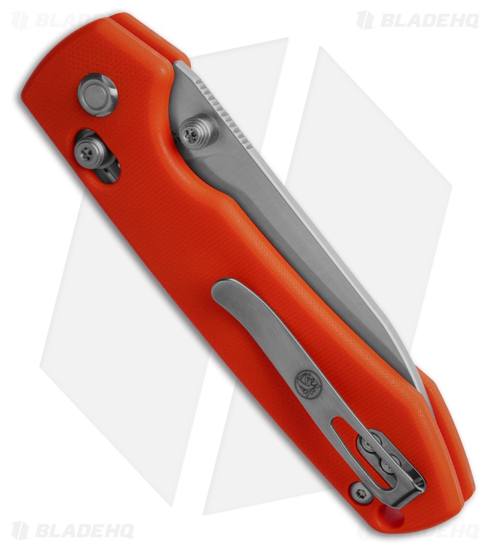 Vosteed Raccoon Crossbar Lock Orange G-10 Satin 14C28N