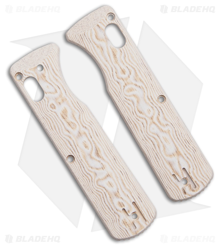 Vosteed Vombat Scales - Bamboo Micarta Sahara Drift